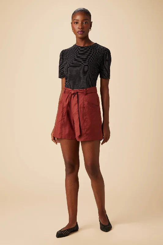 milo-femme-fete-short-stretch-rust