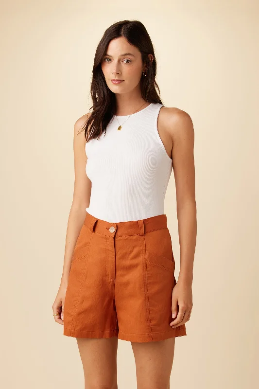 Milo Femme Fête Short - Terracota