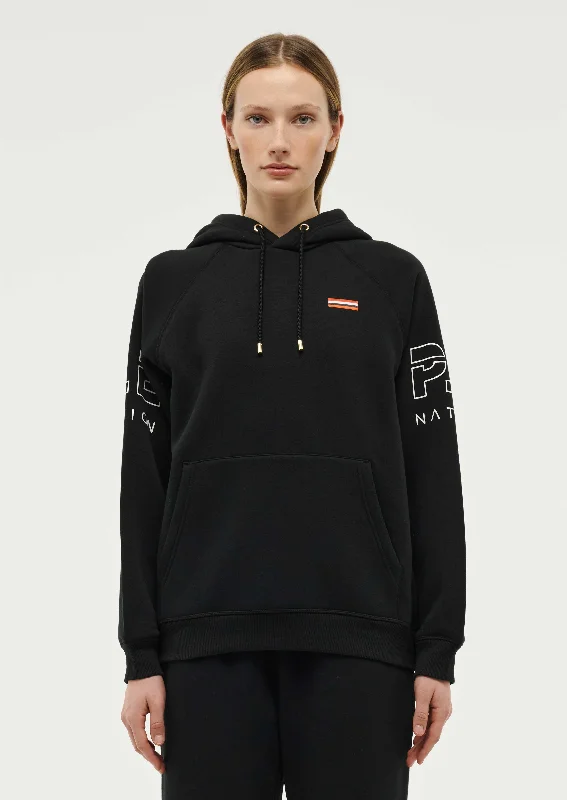 MONEYBALL HOODIE IN BLACK