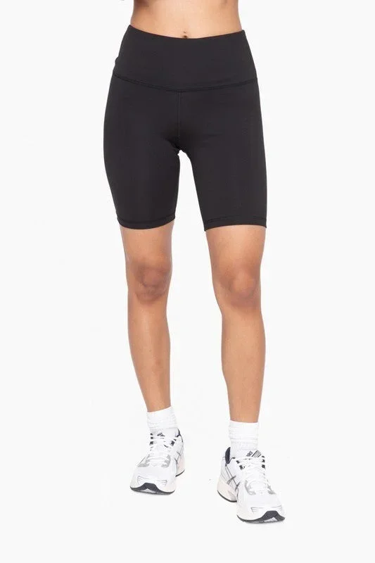 Mulan Black Biker Shorts