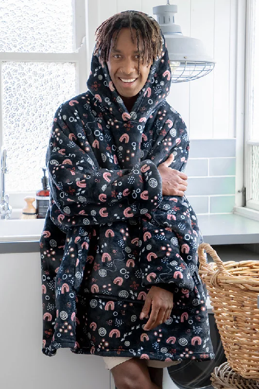 Night Walks Oversized Hooded Blanket