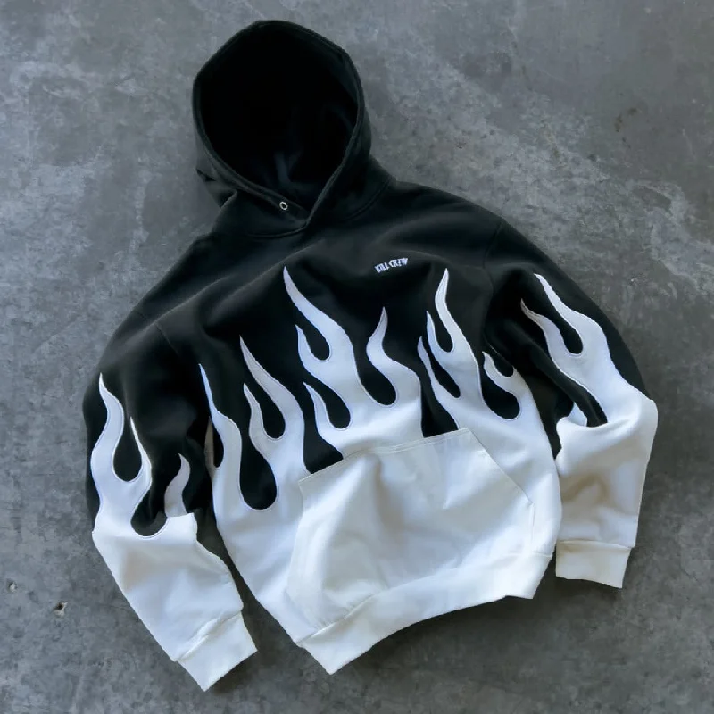 oversized-premium-flame-hoodie-black-white