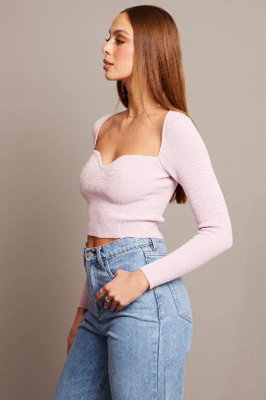 pink-knit-top-long-sleeve-sweatheart-neck-kn2650-40jb-1