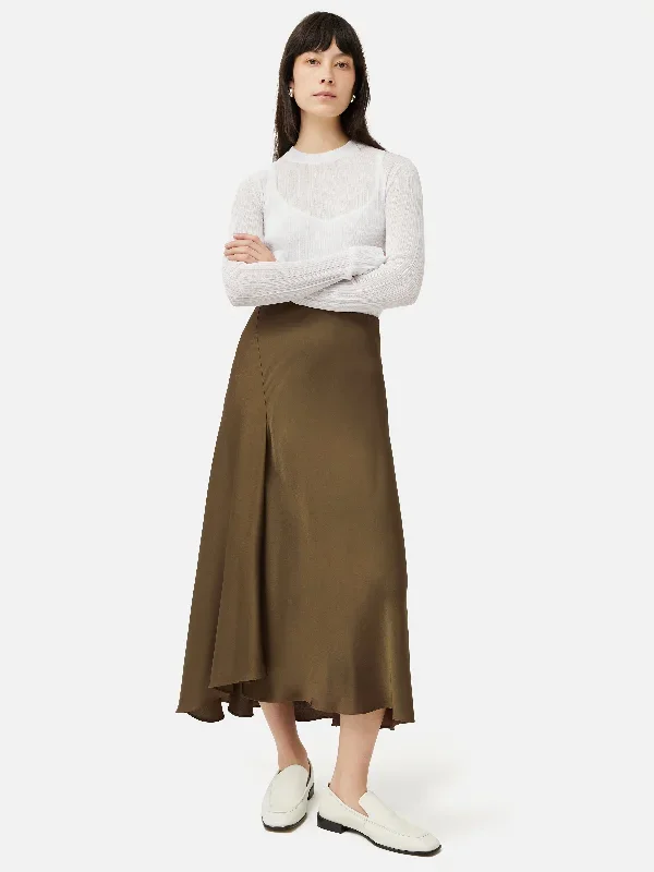 satin-bias-asymmetric-skirt-dark-khaki