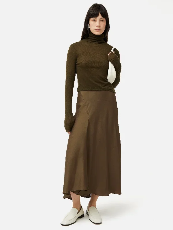 satin-bias-asymmetric-skirt-dark-khaki