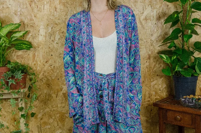 Jellyfish Short Kimono