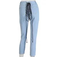 street-fashion-fitness-trousers-hip-bandage-lace-up-vintage-pants