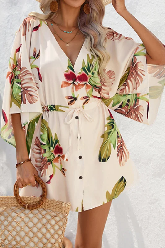 summer-printed-half-sleeve-dress