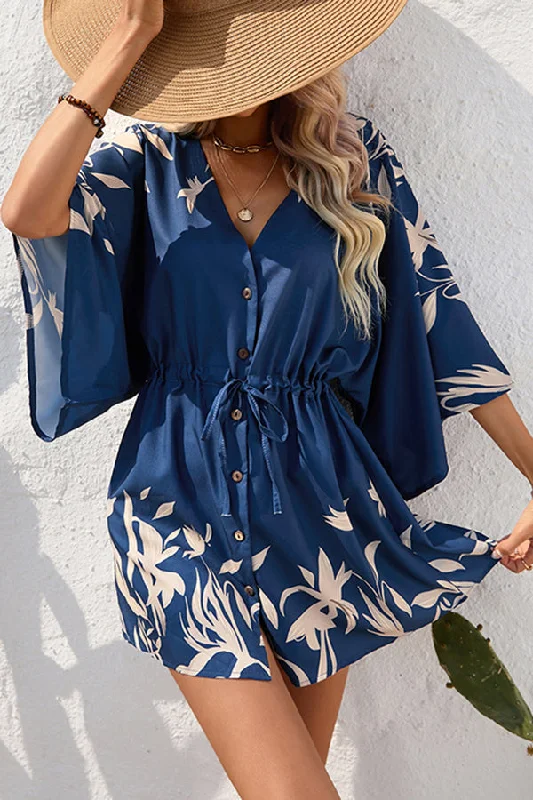 summer-printed-half-sleeve-dress