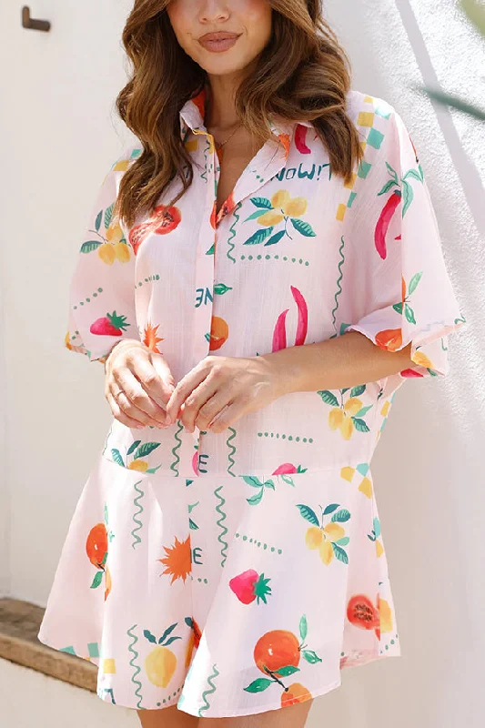 sunshine-days-unique-print-button-loose-shirt-romper