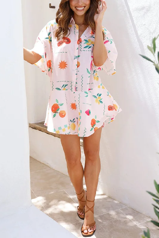 sunshine-days-unique-print-button-loose-shirt-romper