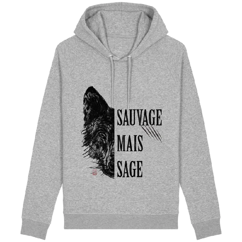 sweat-loup-sauvage-mais-sage-unisexe-a-poche-laterale-collection-daography