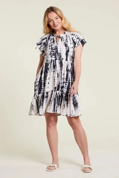 TR1406o S/S Tired Dress W/Ties