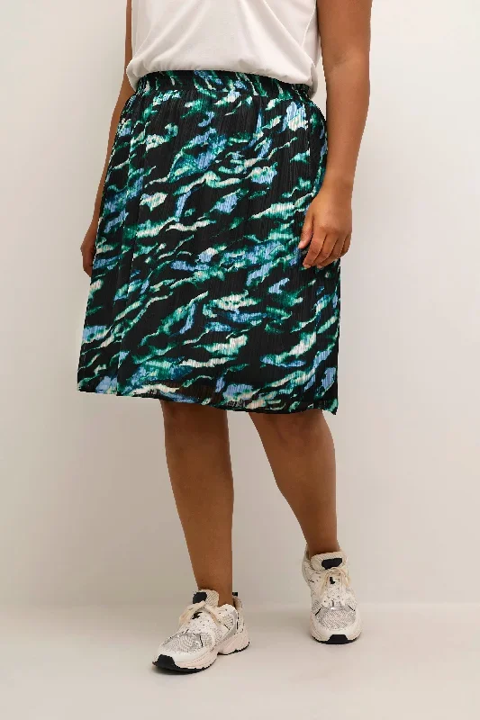 voile rok met print