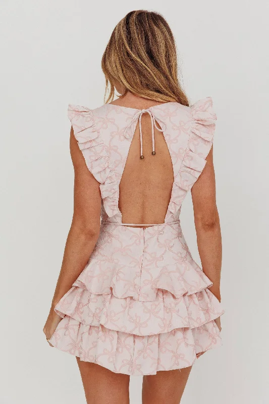 weekend-muse-sleeveless-layered-frill-romper-pink