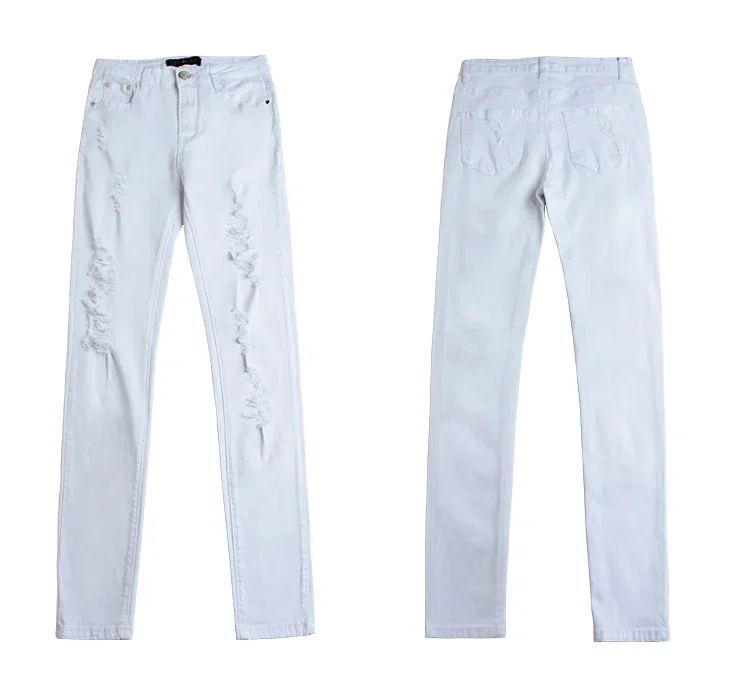 white-ripped-high-waist-pencil-pants