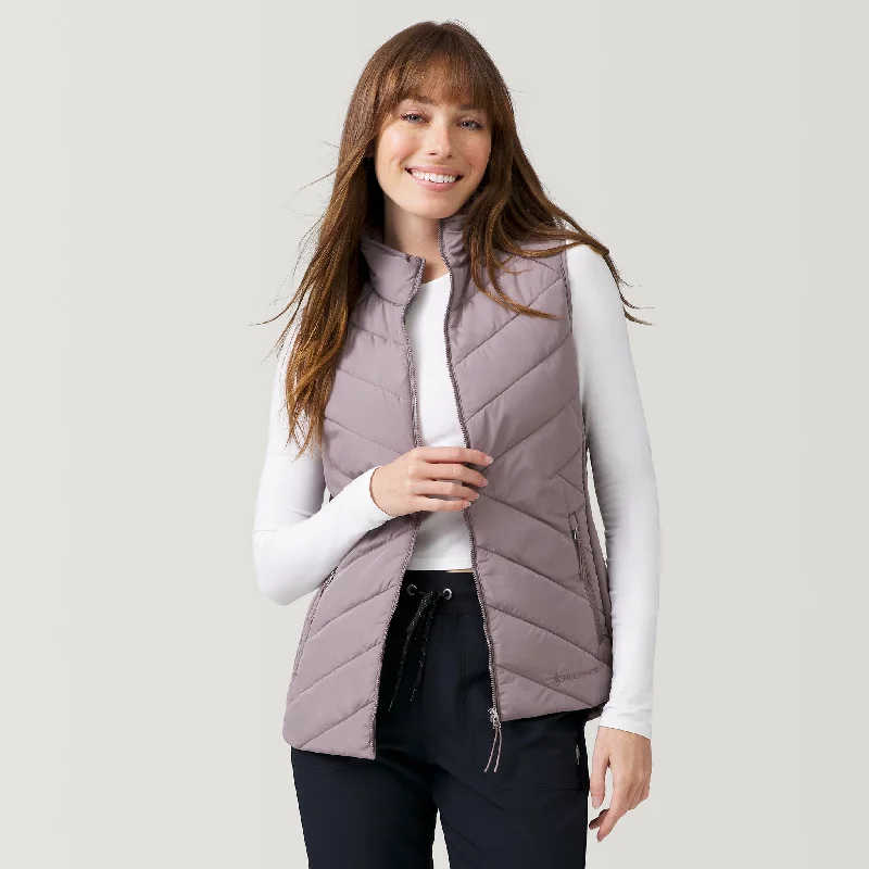 Women's Quilted Hybrid Vest